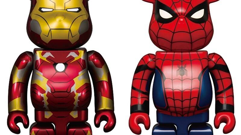 MARVEL - マーベル　ハッピークジ　ベアブリック　ファミリーマート　MARVEL MARVELキャラクターの「BE＠RBRICK（ベアブリック）」が当たる