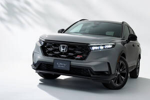 【ついに復活】ホンダがJMS2025で新型「CR-V e:HEV」日本仕様を初公開。「アコード」譲りの走りで日本市場に約3年遅れで再挑戦