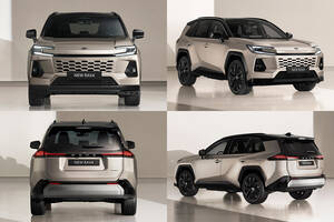 【コメント欄で激論】「内装がチープすぎる」「ハンマーヘッドデザインは見飽きた」…「RAV4」実車公開の記事が話題