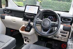 全長4.3mで7人乗れる！ トヨタの最小ミニバン「シエンタ」シフトレバーは3種類を設定!? 「アルファード」と同じ“最新タイプ”一体どう使う？