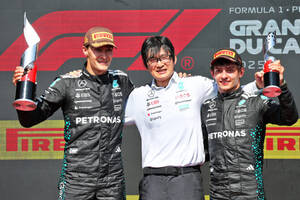 メルセデスのラッセルが今季初優勝。18歳アントネッリが歓喜の初表彰台【決勝レポート／F1第10戦カナダGP】