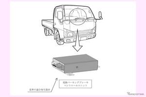 いすゞ『エルフ』と日産『アトラス』、計1万8000台超でリコール…パーキングブレーキが作動せず事故