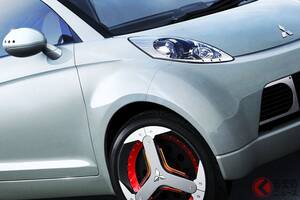 三菱「“4人乗り”軽ランエボ!?」に大注目！ “高性能4WD”×リアミッドシップ構造で「走る歓び」実現！ “斬新クーペ”スタイル採用した「アイミーブスポーツ」とは！