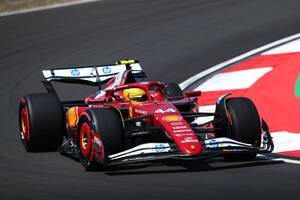 F1中国GPスプリント予選速報｜フェラーリのハミルトンがPP獲得！　コースレコード更新のおまけつき。角田裕毅は8番手