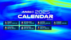 2025年のMotoE暫定カレンダーが発表。ハンガリー大会が新たに追加も年間7大会14レースに減少