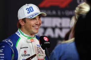 来季レッドブルの候補に名乗り！　ローソン大波乱の予選で殊勲の3番手「1回だけでは十分じゃないけど、これを維持しなきゃ」