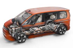 VW最新ミニバンに四駆PHEVが登場　『マルチバンeハイブリッド4モーション』欧州発売