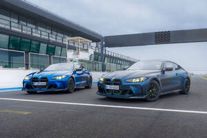 BMW　ワークスドライバーであるバレンティーノ・ロッシのコラボモデル「M4 CS VR46」を国内に2台限定で導入