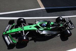 FP1初走行のアーロン「F1で走った距離は貴重なもの。有益なデータを提供できて誇りに思う」ザウバーとアルピーヌに感謝