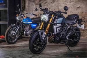 スズキの隠し玉!? まさかの夏季に新型モデルを発表?? 800ccシリーズの新たな仲間は往年の名車をオマージュしたネオレトロなストリートバイク!! 「GSX-8T」登場