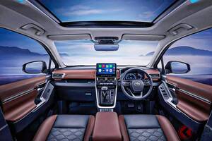 【東南アジア】トヨタ「高級“SUV”ミニバン」がスゴい！ 全長4.7mボディに「豪華」内装×3列シート採用！ 「タフ顔」もカッコいい「イノーバ ハイクロス」とは