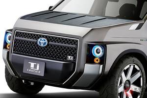 トヨタの斬新「スライドドアSUV」がスゴかった！ 「シエンタ」よりちょっと大きい“カクカクボディ”採用！ 助手席までフラットになる「Tjクルーザー」コンセプトカーとは