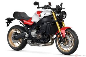 ヤマハ「XSR900」 新型モデル「XSR900 GP」とリレーションを図った新色を設定