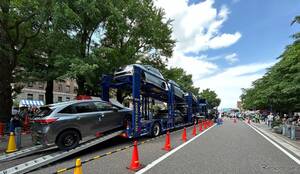 クルマを運ぶ大型キャリアカーの運転席を体験できる、ゼロ「かながわMIRAIストリーム2025」に出展
