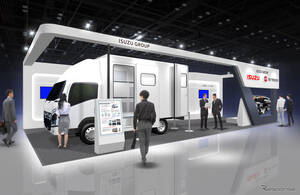 いすゞとUDトラックス、初の共同出展で次世代物流技術を披露…人とくるまのテクノロジー展 2025