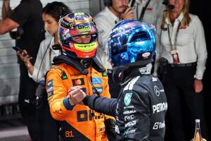 マクラーレンのピアストリ「メルセデスがPPとは驚いた」フェルスタッペンに批判されたノリス「レッドブルは文句ばかり」