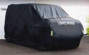 スズキ『ジムニーノマド』専用カーカバー発売、つけたまま乗り降り可能、盗難防止にも