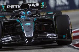 F1シンガポールGP決勝速報｜ラッセル完勝今季2勝目。フェルスタッペン2位でタイトル争いに望み……マクラーレンは載冠。角田は入賞を逃す