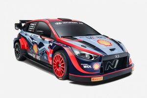 ヒュンダイ、新型WRCカー『i20 Nラリー1』発表。王座奪還を目指し2022年開幕戦から投入