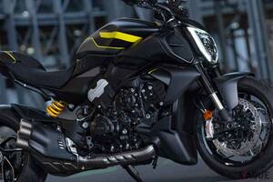人気の“マッスルクルーザー”ドゥカティ「ディアベルV4」に新色「ブラック・ロードスター」追加 販売店に寄せられる反響とは