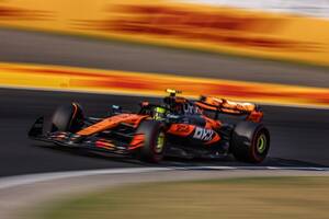 マクラーレンが再び1-2。レッドブルは角田裕毅が9番手も、一方でフェルスタッペン14番手に沈む｜F1ハンガリーGP FP2
