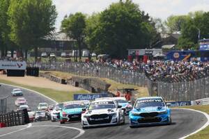 逆襲のBMW、王者ヒルがライト・トゥ・フラッグ達成。僚友2名も初優勝／BTCC第2戦