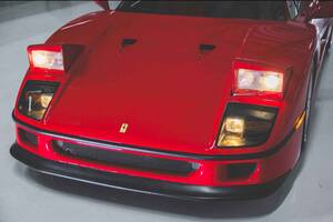 5億3370万円で落札！世界にたった213台のフェラーリ「F40」アメリカ仕様は走行5496km