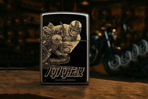愛煙家でなくても欲しくなる高クオリティ!! シリアルナンバー付きで150個限定、 CAMSHOPから伝説のバイク漫画「バリバリ伝説」Zippoライター登場