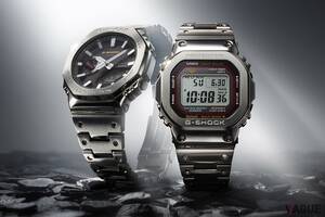 “初号機”カラーをまとった「フルメタルG-SHOCK」が2つのスタイルで登場！ 高級感ある大人のG-SHOCKとは