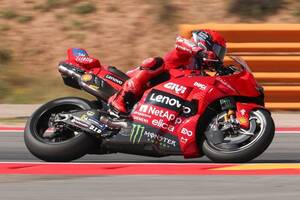 マルク・マルケス、ライバル圧倒2番手に”1秒差”で週末幕開け。小椋藍は欠場｜MotoGPアラゴンGP FP1