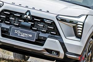 三菱の「最新“コンパクト”SUV」がスゴい！ 「近未来」感じる“精悍”顔×全長4.4m級で「ちょうどイイサイズ」！ メーカー初「画期的モード」搭載の新“静音”モデル「エクスフォースHEV」日本導入に期待大！
