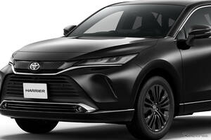 トヨタ『ハリアー』が一部改良、特別仕様車「ナイトシェード」も登場