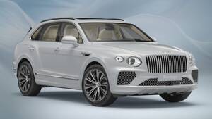 白と青のコントラストが美しい。ベントレー「ベンテイガ」日本限定10台の特別モデル