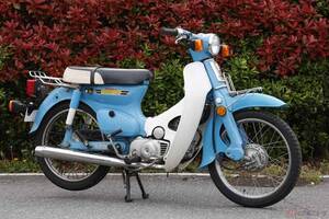 北米輸出専用のホンダ「スーパーカブ」の兄弟車!! 当時の思い出が蘇るポリバケツ色の「パスポート」が太平洋を渡ってきた