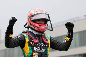 スーパーフォーミュラ王者の坪井翔、F1テストデビュー決定！　舞台はなんと“富士”……平川亮とハース旧車をドライブ
