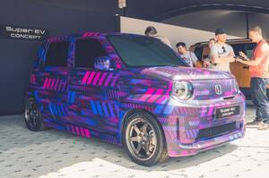 ホンダ　次世代のコンパクトカー『スーパーEVコンセプト』　英国で一般公開