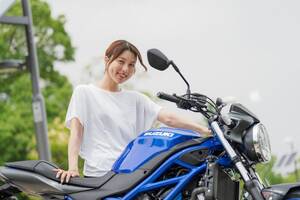 控えめな見た目に騙されるな!! 「静かにアツい」走りにダイレクトな操作感、「人間くささ」が魅力のスズキ「SV650」に試乗～小野木里奈の○○○○○日和～