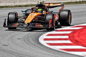 ノリスが2番手以降を0.3秒引き離しトップ。平川はハースから2度目の参加、17番手／F1スペインGP FP1