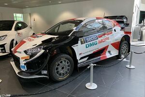 トヨタ、WRC実戦投入を断念した”GRヤリス”ベースの2021年仕様マシンを公開「このマシンは素晴らしいものだった」