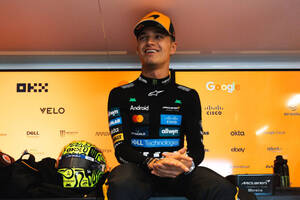 初日最速ノリス、タイトルに向け順調も「まだ笑顔になるのは早すぎる」11番手ピアストリ「FP1欠場にしては悪くない状態」