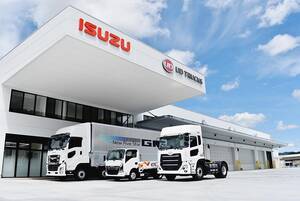 いすゞ、UDトラックスの国内販売機能　いすゞ販社6社に統合へ