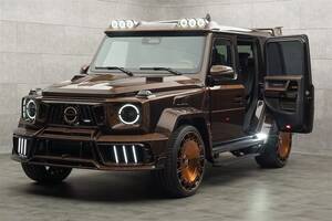 【ものすごいセンス】アラビア文字をまとうGクラス登場！ マンソリーが820psにチューンした「P820 リネア・ダラーボ」を公開