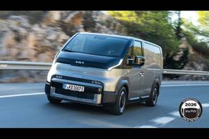 日本にも来春やってくる韓国Kiaの商用EVバンが快挙達成！　「PV5」がアジアメーカー初の「インターナショナル・バン・オブ・ザ・イヤー」を満場一致で受賞