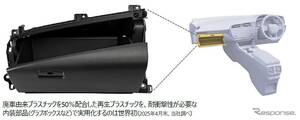 豊田合成、廃車由来プラスチック50%配合の自動車部品が「日本力賞」受賞…新品素材同等の強度