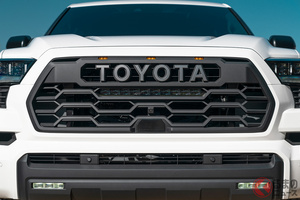 全長5m超のトヨタ新型SUV「セコイア」世界初公開！ ゴツ顔強調デザイン！ ミニかわトヨタSUV「アイゴX」は発売開始！ 欧米トヨタがスゴい