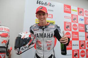 【鈴鹿8耐】「43歳でフレッシュすぎる」中須賀にロカテッリ脱帽。ヤマハ、6年ぶり復活参戦の鈴鹿8耐は2位