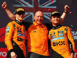 【F1第14戦ハンガリーGP決勝】今度はノリスが優勝、マクラーレンは4戦連続1-2フィニッシュ達成、レッドブルは失速