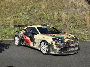 WRC ラリージャパン2024 アルピーヌのラリーマシンA110 RGTが参戦