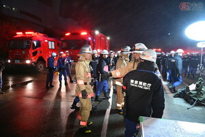 全職員1.8万人動員 東京消防庁8年ぶり「24時間訓練」に密着 ホース1kmつないで“水の壁”を作れ！