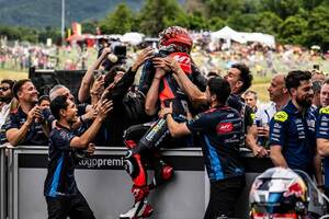 【MotoGP第7戦イタリアGP】4年以上の辛苦を超えて。Moto3山中琉聖選手が獲得した3位と初表彰台で弾けた笑顔